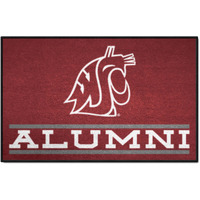 FANMATS 32973 NCAA - Washington State University Starter Mat Accent Rug - 19in. x 30in. Alumni Starter Mat| Sports Fan Home Decor Rug and Tailgating Mat