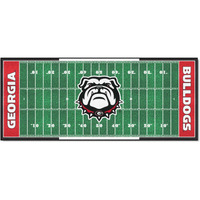 FANMATS 32837 NCAA - University of Georgia Field Runner Mat - 30in. x 72in.
