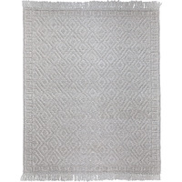 SIMPLIHOME Mead 8 x 10 Area Rug Contemporary in Ivory, For the Living Room, Bedroom and Dining Room