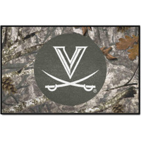FANMATS 33992 NCAA -Virginia Cavaliers Camo Starter Mat Accent Rug - 19in. x 30in.| Sports Fan Home Decor Rug and Tailgating Mat