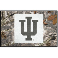 FANMATS 33948 NCAA - Indiana Hooisers Camo Starter Mat Accent Rug - 19in. x 30in.| Sports Fan Home Decor Rug and Tailgating Mat