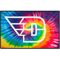 FANMATS 34023 Dayton Flyers Tie Dye Starter Mat Accent Rug - 19in. x 30in.| Sports Fan Home Decor Rug and Tailgating Mat