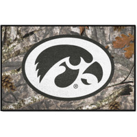 FANMATS 33979 Iowa Hawkeyes Camo Starter Mat Accent Rug - 19in. x 30in.