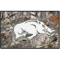 FANMATS 33974 NCAA - Arkansas Razorbacks Camo Starter Mat Accent Rug - 19in. x 30in.| Sports Fan Home Decor Rug and Tailgating Mat