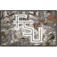 FANMATS 33946 NCAA - Florida State Seminoles Camo Starter Mat Accent Rug - 19in. x 30in.| Sports Fan Home Decor Rug and Tailgating Mat
