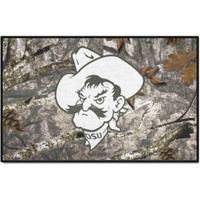 FANMATS 33961 NCAA Oklahoma State Cowboys Camo Starter Mat Accent Rug - 19in. x 30in.| Sports Fan Home Decor Rug and Tailgating Mat