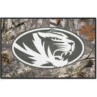 FANMATS 34002 NCAA - Missouri Tigers Camo Starter Mat Accent Rug - 19in. x 30in.