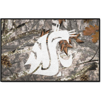 FANMATS 33998 NCAA - Washington State Cougars Camo Starter Mat Accent Rug - 19in. x 30in.| Sports Fan Home Decor Rug and Tailgating Mat
