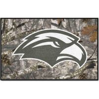 FANMATS 33969 NCAA - Southern Miss Golden Eagles Camo Starter Mat Accent Rug - 19in. x 30in.| Sports Fan Home Decor Rug and Tailgating Mat