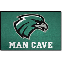 FANMATS 34902 NCAA - Northeastern State Riverhawks Man Cave Starter Mat Accent Rug - 19in. x 30in.| Sports Fan Home Decor Rug and Tailgating Mat