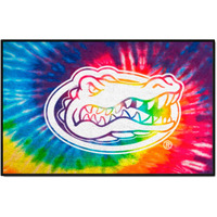 FANMATS 34059 NCAA - Florida Gators Tie Dye Starter Mat Accent Rug - 19in. x 30in.| Sports Fan Home Decor Rug and Tailgating Mat