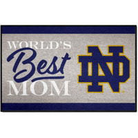 FANMATS 34563 NCAA Notre Dame Fighting Irish Starter Mat Accent Rug - 19in. x 30in.| Sports Fan Home Decor Rug and Tailgating Mat
