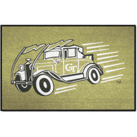 FANMATS 35712 NCAA - Georgia Tech Yellow Jackets Starter Mat Accent Rug - 19in. x 30in.| Sports Fan Home Decor Rug and Tailgating Mat