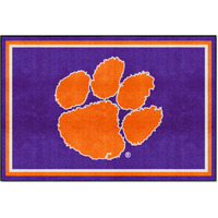 FANMATS 35655 NCAA - Clemson Tigers Starter Mat Accent Rug - 19in. x 30in.| Sports Fan Home Decor Rug and Tailgating Mat