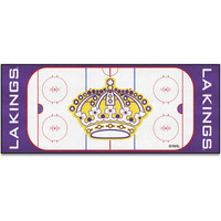 FANMATS 35515 NHL Retro - Los Angeles Kings Rink Runner - 30in. x 72in.