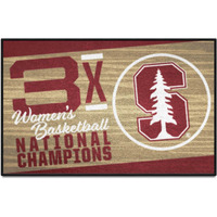 FANMATS 36281 NCAA - Stanford Cardinal Dynasty Starter Mat Accent Rug - 19in. x 30in.| Sports Fan Home Decor Rug and Tailgating Mat
