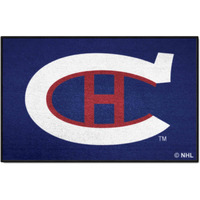 FANMATS 35531 Montreal Canadiens Starter Mat Accent Rug - 19in. x 30in.| Sports Fan Home Decor Rug and Tailgating Mat