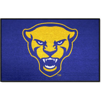 FANMATS 35890 NCAA - Pitt Panthers Starter Mat Accent Rug - 19in. x 30in.| Sports Fan Home Decor Rug and Tailgating Mat