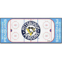 FANMATS 35564 NHL Retro - Pittsburgh Penguins Rink Runner - 30in. x 72in.