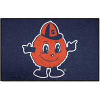 FANMATS 35850 NCAA Syracuse Orange Starter Mat Accent Rug - 19in. x 30in.| Sports Fan Home Decor Rug and Tailgating Mat