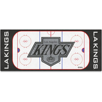 FANMATS 35522 NHL Retro - Los Angeles Kings Rink Runner - 30in. x 72in.