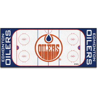FANMATS 35487 NHL Retro - Edmonton Oilers Rink Runner - 30in. x 72in.