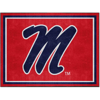 FANMATS 35826 Ole Miss Rebels Starter Mat Accent Rug - 19in. x 30in.