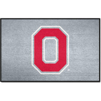 FANMATS 36437 NCAA - Ohio State Buckeyes Starter Mat Accent Rug - 19in. x 30in.| Sports Fan Home Decor Rug and Tailgating Mat