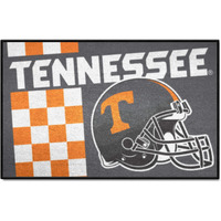 FANMATS 36808 NCAA - Tennessee Volunteers Starter Mat Accent Rug - 19in. x 30in., Uniform Design| Sports Fan Home Decor Rug and Tailgating Mat