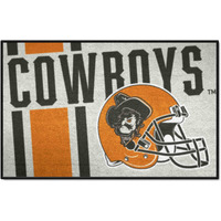 FANMATS 36828 NCAA - Oklahoma State Cowboys Starter Mat Accent Rug - 19in. x 30in.| Sports Fan Home Decor Rug and Tailgating Mat