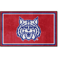 FANMATS 36609 Arizona Wildcats 4ft. x 6ft. Plush Area Rug