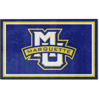 FANMATS 37714 Marquette Golden Eagles 4ft. x 6ft. Plush Area Rug