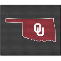 FANMATS 36461 NCAA - Oklahoma Sooners Starter Mat Accent Rug - 19in. x 30in.| Sports Fan Home Decor Rug and Tailgating Mat