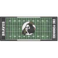FANMATS 38380 COL -UNC Pembroke Braves Field Runner Mat - 30in. x 72in.