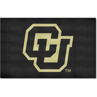 FANMATS 36331 NCAA - Colorado Buffaloes Starter Mat Accent Rug - 19in. x 30in.| Sports Fan Home Decor Rug and Tailgating Mat