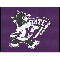 FANMATS 36372 Kansas State Wildcats All-Star Rug - 34 in. x 42.5 in.