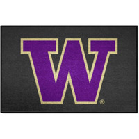 FANMATS 36717 NCAA - Washington Huskies Starter Mat Accent Rug - 19in. x 30in. | Sports Fan Home Decor Rug and Tailgating Mat