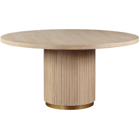 LILOLA LIVING Caspian Oak Finish 59" Wide Dining Table