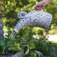 Colonial Tin Works Mouse Watering Can, 12.75-inch Height, Home, Home Dcor