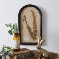 Colonial Tin Works Pressed Botanical Wall Dcor Boston Fern, 18.5-inch Height, Home, Home Dcor