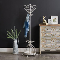 Colonial Tin Works Pssaro Coat Rack with Umbrella Holder, 64-inch Height, Home, Home Dcor