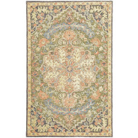 HomeRoots 508103 8 x 10 ft. Oriental Tufted Handmade Stain Resistant Area Rug Multi Color