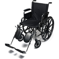 Everest & Jennings Traveler L4 Wheelchair, Ultralight Adjustable-Height Adult Use, 20x16" Seat