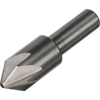 Drill America 5/8"-100 High Speed Steel 6 Flute Chatterless Countersink, Dew Series
