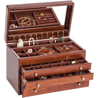Mele & Co. Brigitte Wooden Jewelry Box