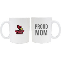 Illinois State Redbirds Proud Mom White Ceramic Coffee Mug