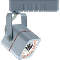 Jesco Lighting HLV10250WH Mini Deco 102 Series Low Voltage Track Light Fixture, 50 Watt, White Finish