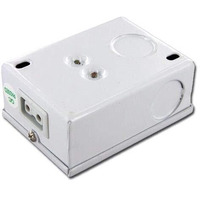 Jesco Lighting SP-BM Accessory - 2.75" 2-Wire Commercial Grade Metal Hardwire Box, White Finish