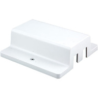 Jesco Lighting LFCWH Accessory - Floating Canopy, Track Options: L - 2-Wire Single Circuit Trac, Choose Finish: WH: White