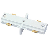 Jesco Lighting LIJWH Accessory - Mini I-Connector, Track Options: L - 2-Wire Single Circuit Trac, Choose Finish: WH: White